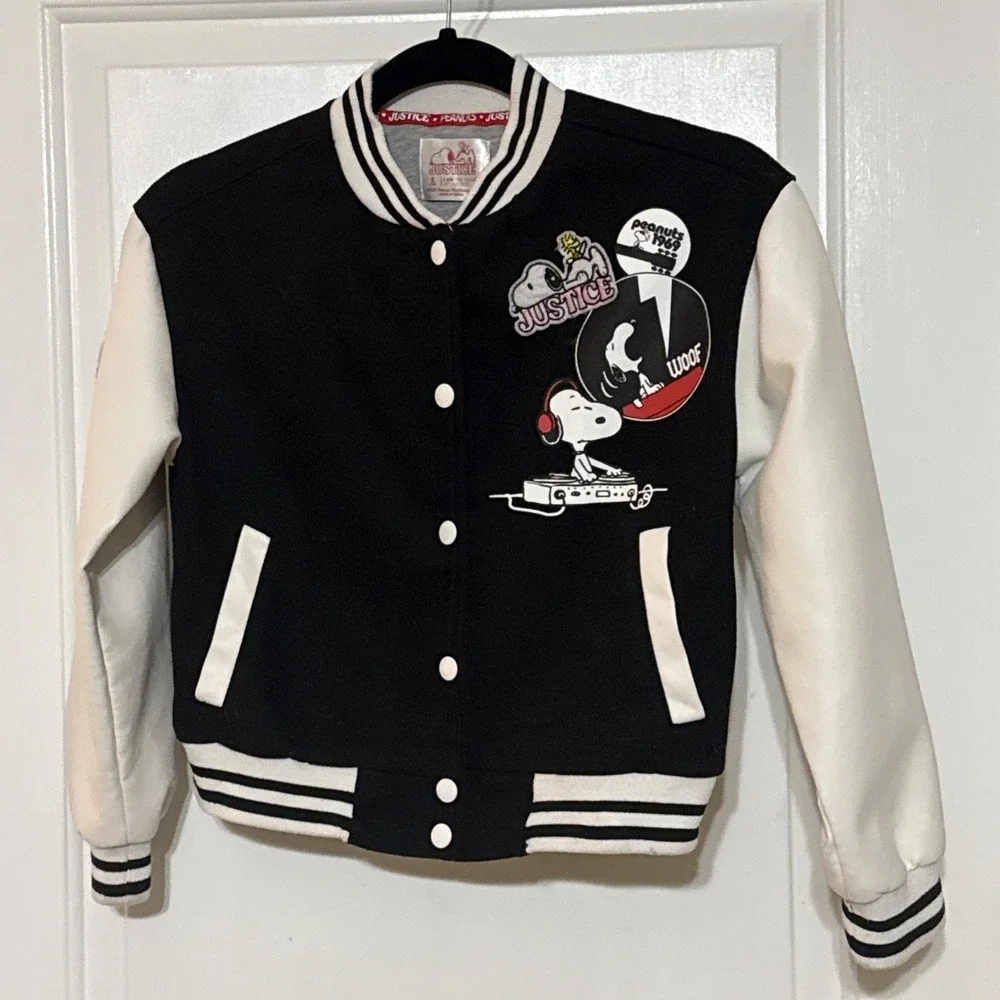 Snoopy Justice Small 7/8‎ Peanuts Child's  Jacket